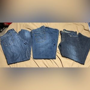 Bundle of 3 pairs of men’s Lucky Brand jeans size 38x32